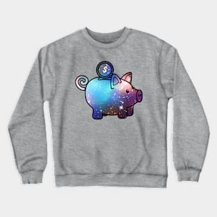 Galaxy Piggy Crewneck Sweatshirt